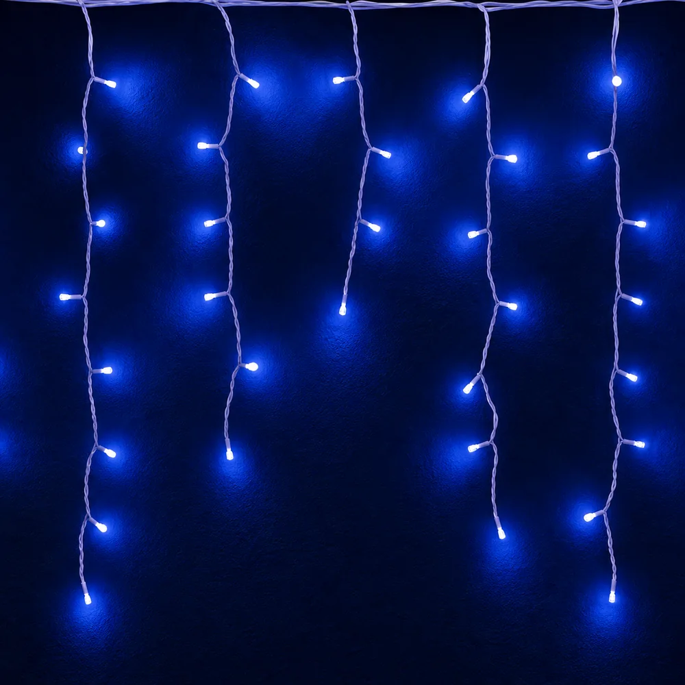 Cascata de luzes LED da linha de iluminação natalina da Global Importadora